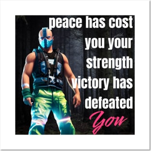 Peace has cost you Posters and Art